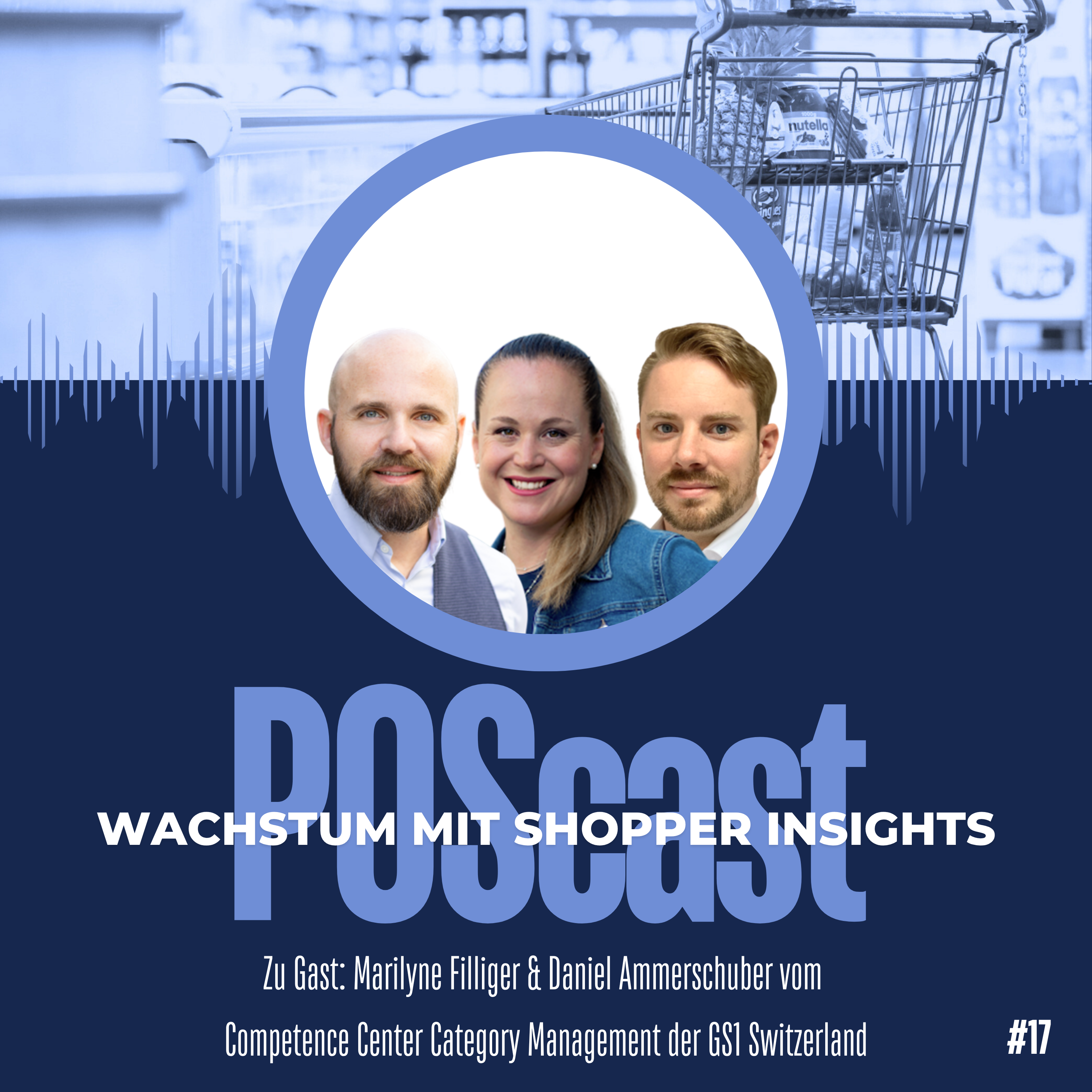 POScast Cover mit GS1 Switzerland